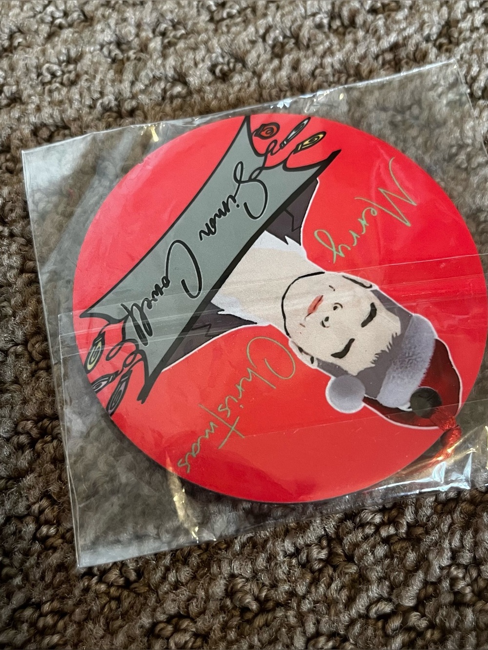 Simon cowell Christmas ornament
